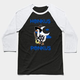 Honkus Ponkus | Honkus Ponkus Duck | Halloween Baseball T-Shirt